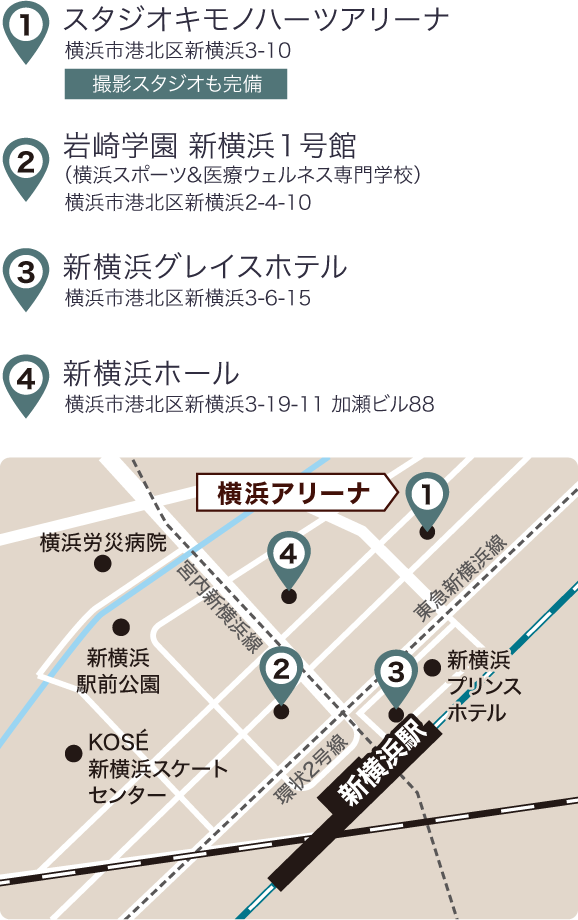 横浜アリーナ地図