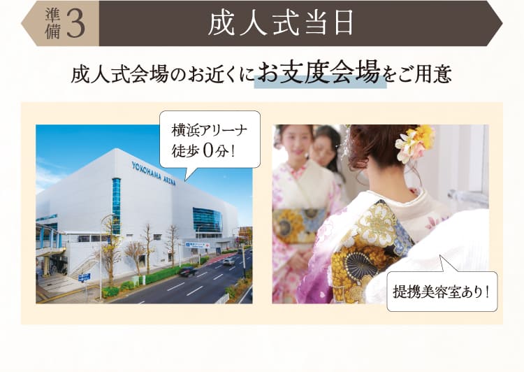 準備3.成人式当日