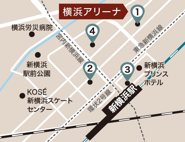 横浜お支度会場MAP