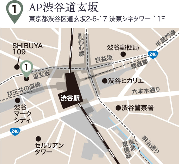 東京お支度会場住所とMAP