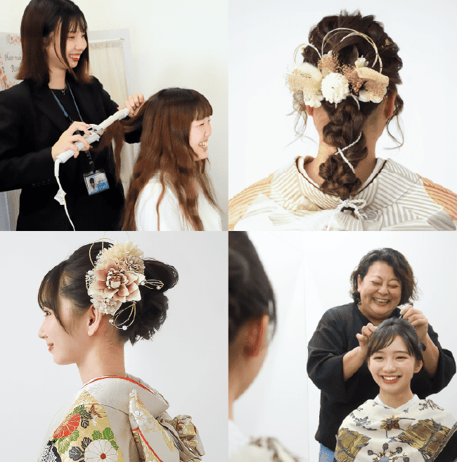 ヘアセット&メイク無料体験会のイメージ写真