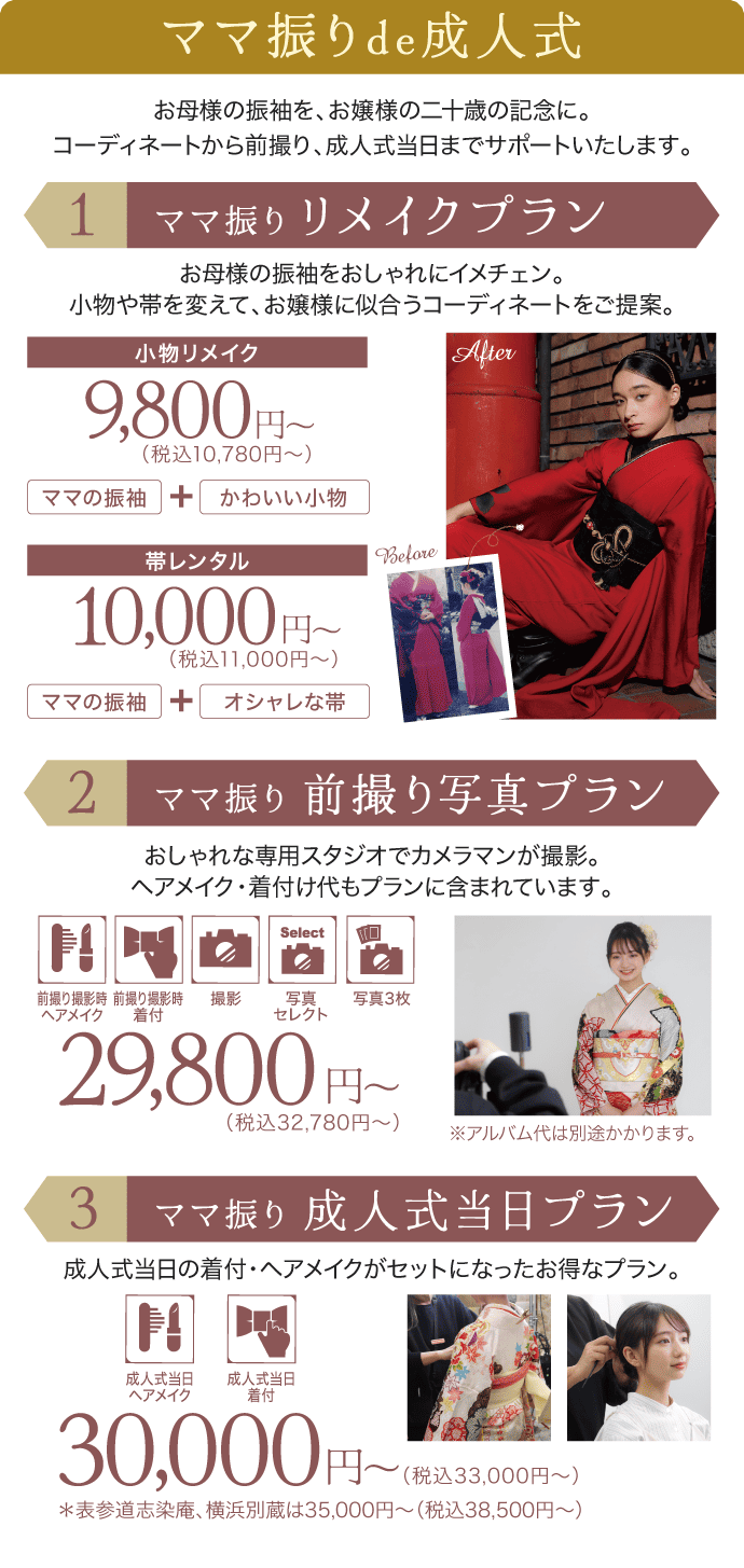 ママ振りde成人式