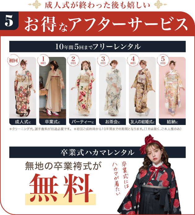 キモノハーツが選ばれる理由