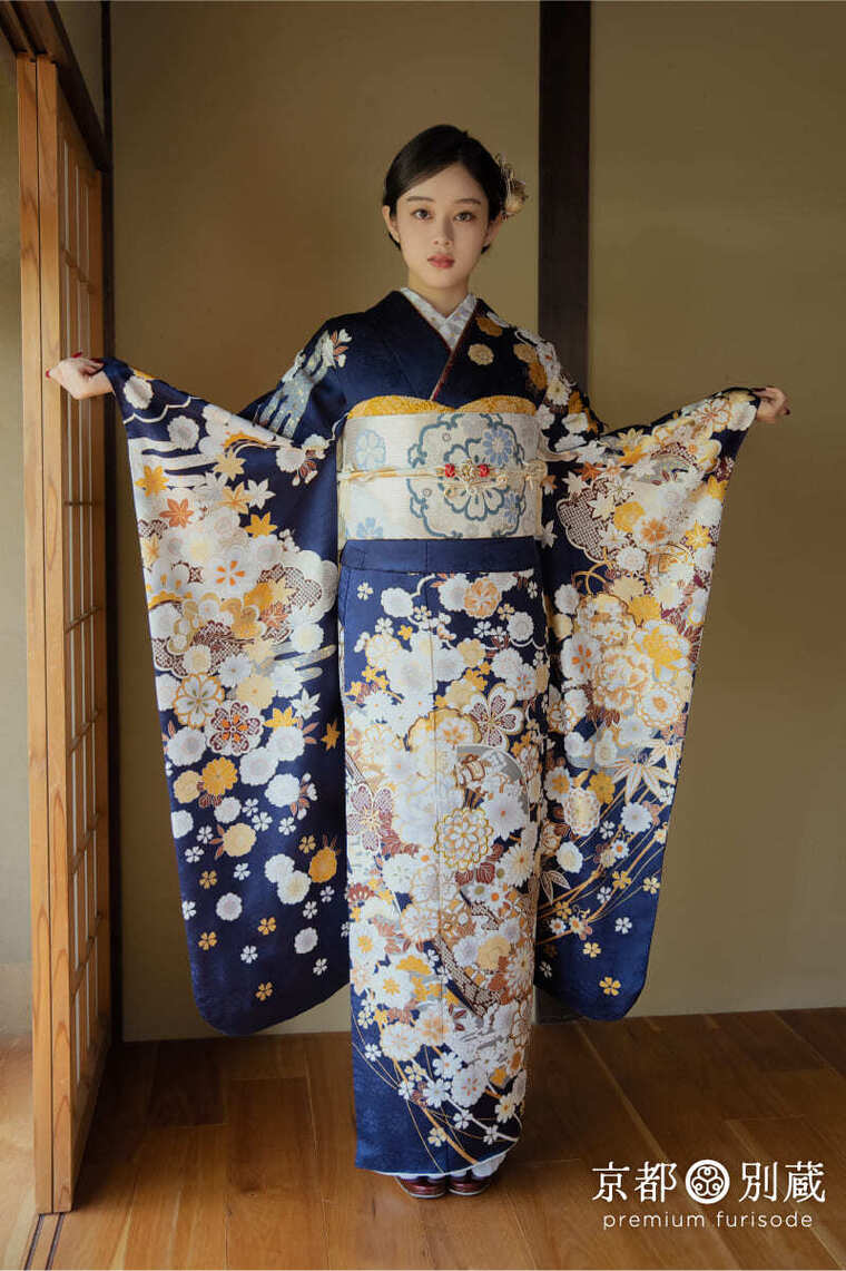 FL-D302｜成人式振袖レンタル・購入や卒業式袴は京都別蔵 by kimono hearts