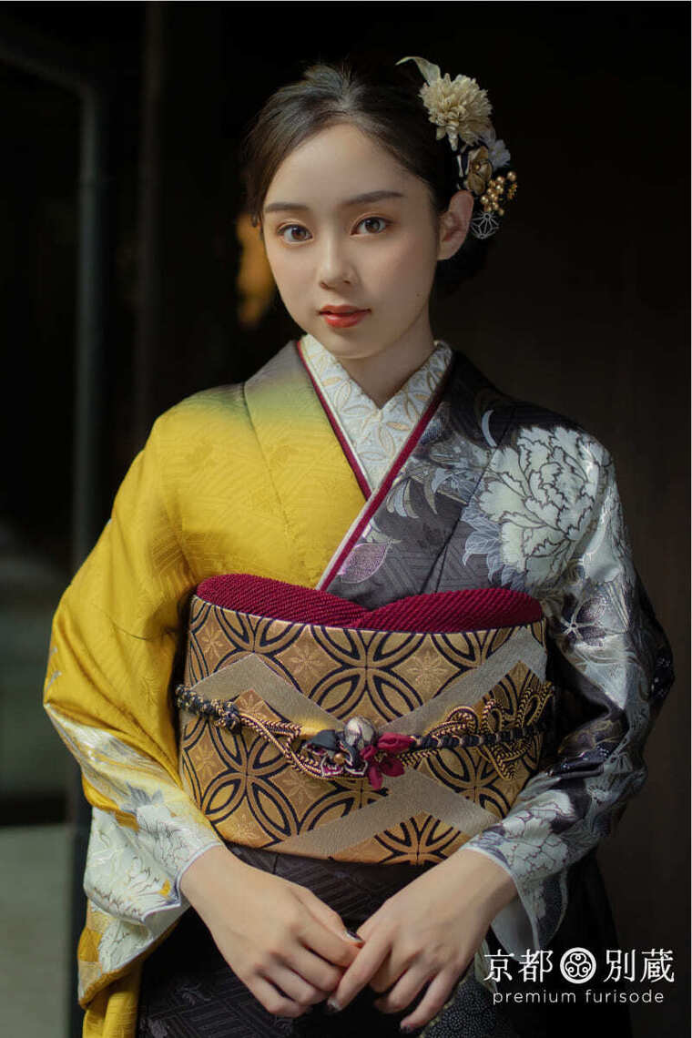 FL-D401｜成人式振袖レンタル・購入や卒業式袴は京都別蔵 by kimono hearts