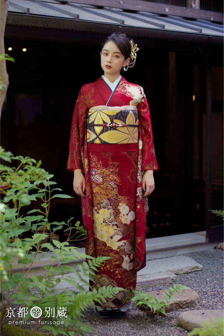 FL-D307｜成人式振袖レンタル・購入や卒業式袴は京都別蔵 by kimono hearts