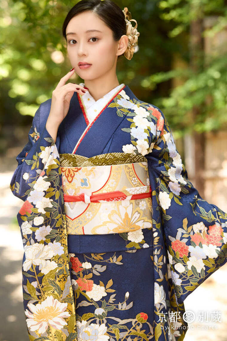 CO-141｜成人式振袖レンタル・購入や卒業式袴は京都別蔵 by kimono hearts