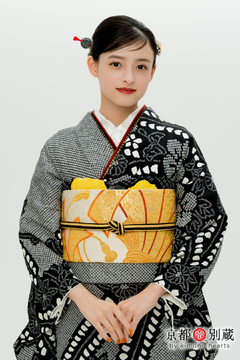 CO-118 大峰ユリホ　絞り　成人式　振袖　レンタル　購入　二十歳の集い　翠山工房　鹿の子　総絞り　京都別蔵　横浜別蔵　表参道志染庵